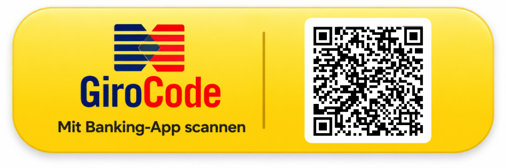 GiroCode für SEPA-Überweisung